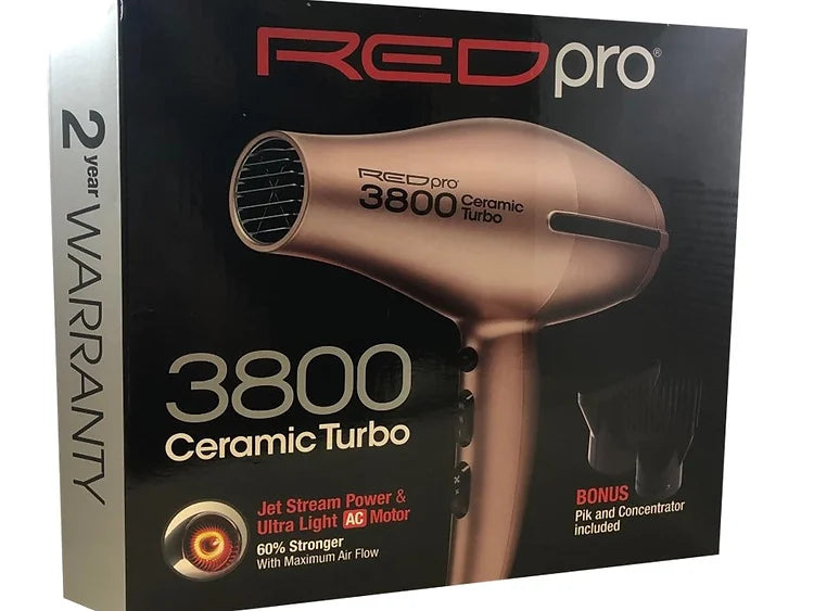 Red pro 3800 AC CERAMIC TURBO DRYER. BDP05