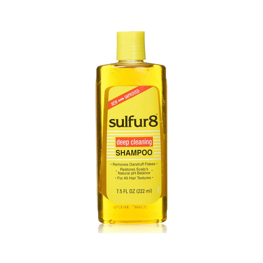 Sulfur 8 Deep Cleaning Shampoo for Dandruff, 7.5 Ounce