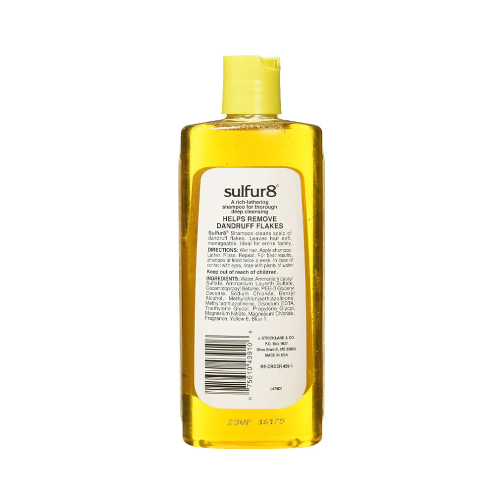 Sulfur 8 Deep Cleaning Shampoo for Dandruff, 7.5 Ounce