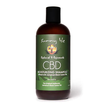 Sunny Isle Jamaican Black Castor Oil Moisturizing CBD Shampoo 12oz