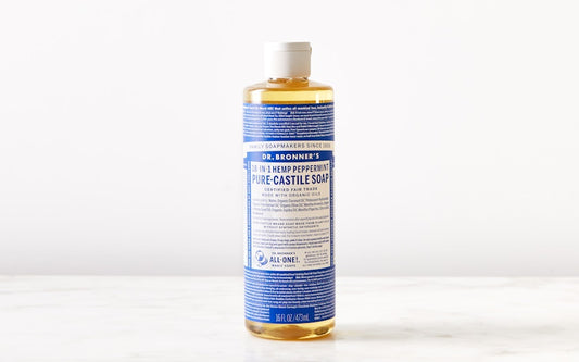 Dr Bronner's liquid soap-Peppermint 16oz