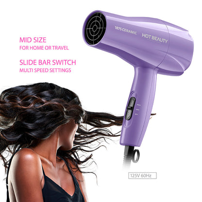 HOT BEAUTY 1875 CERAMIC STYLER DRYER. HBD03