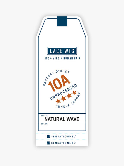 10A natural wave lace wig-Natural