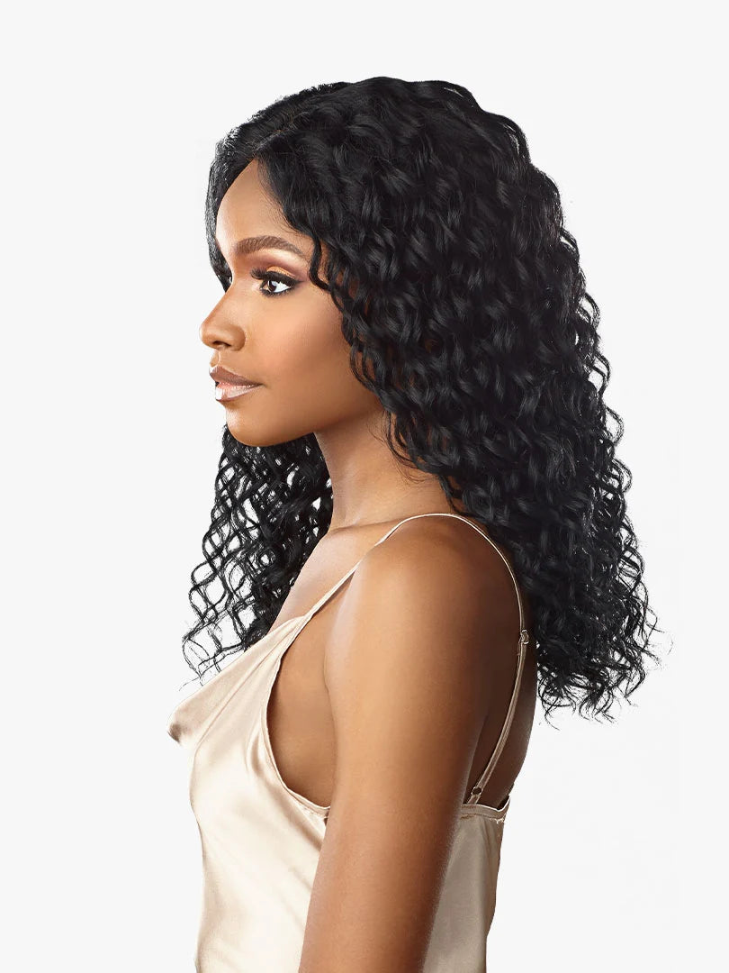 Sensationnel LH Natural Deep Wave 13x4 HD Lace 12A Unprocessed Wig