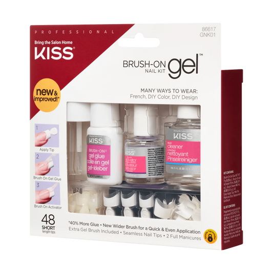 Kiss brush on gel nail kit. GNK01