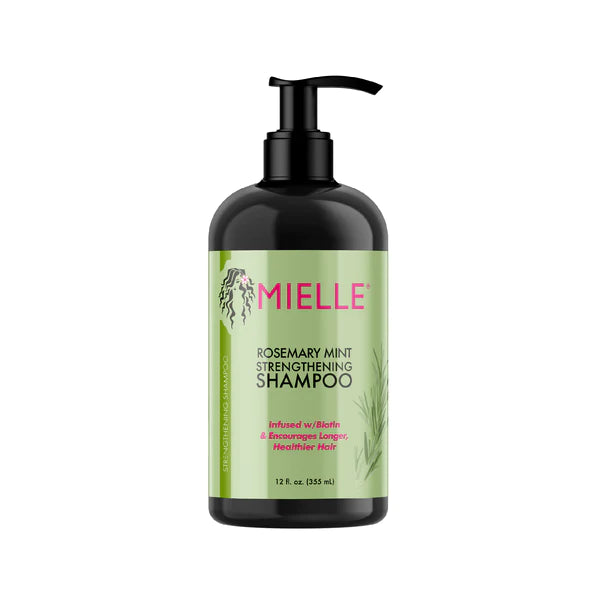 Mielle Rosemary Mint Strengthening Shampoo.