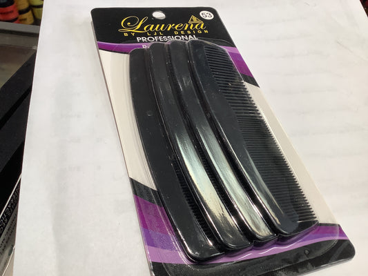 Laurena pocket comb. 4pcs. 0105053