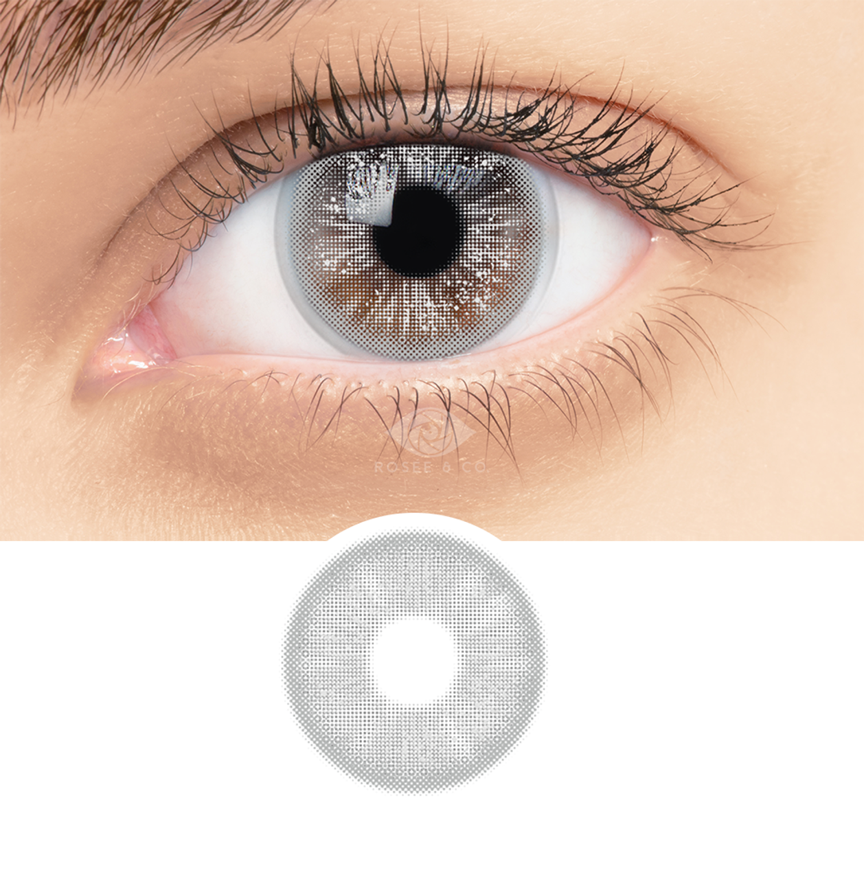 Rosee Color Contact.-Meta gray