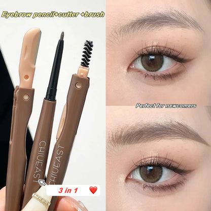 3 IN 1 eyebrow brush