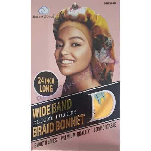 Dream wide band braid bonnet. Dre174d