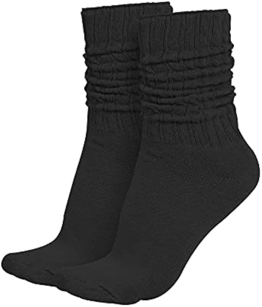 Slouch Socks Size 9-11 black