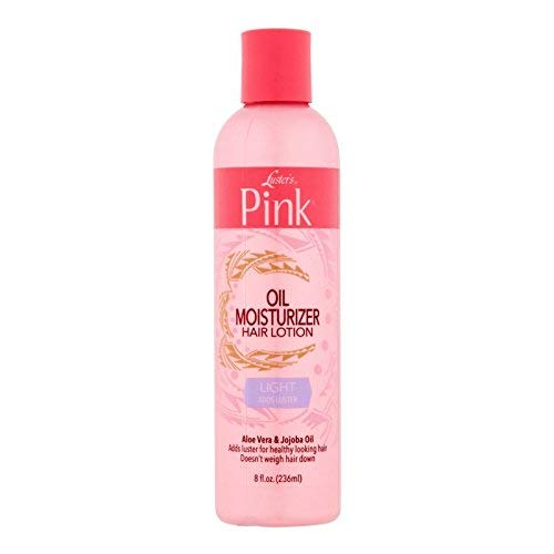 Luster's Pink Light oil moisturizer