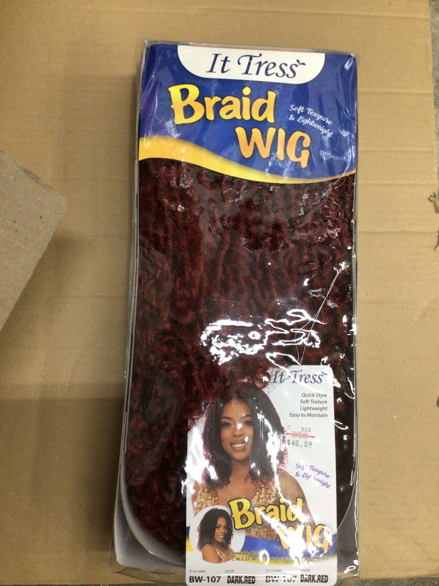 IT Tress Braid Wig. BW-107