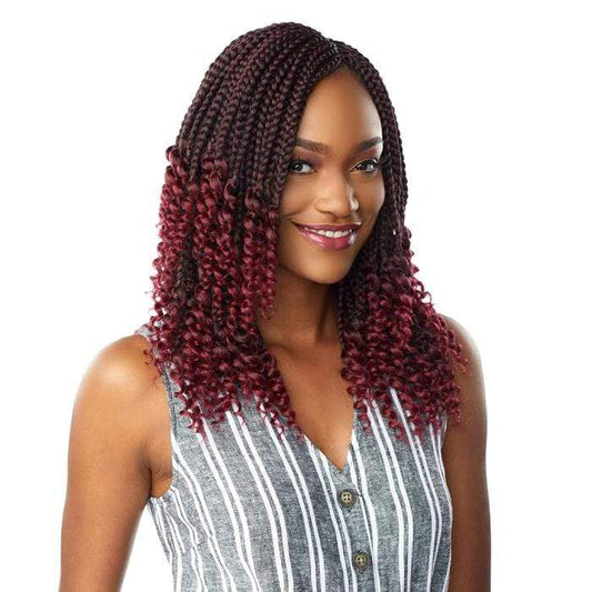 3x lulutress goddess box braid-Sm1b/burg : 12"