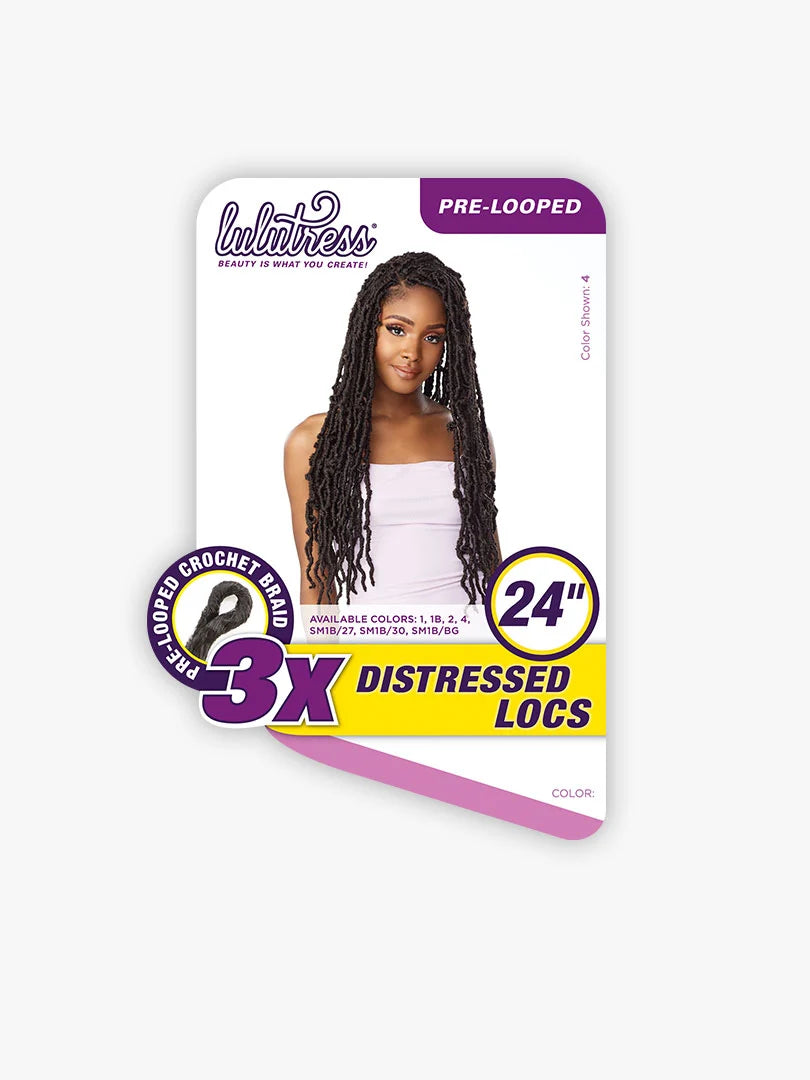 Sensationnel 3x Distressed Locs.