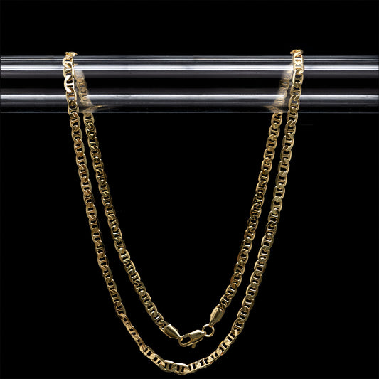 C & L chain necklace gold 5mm 24“ CN40524G