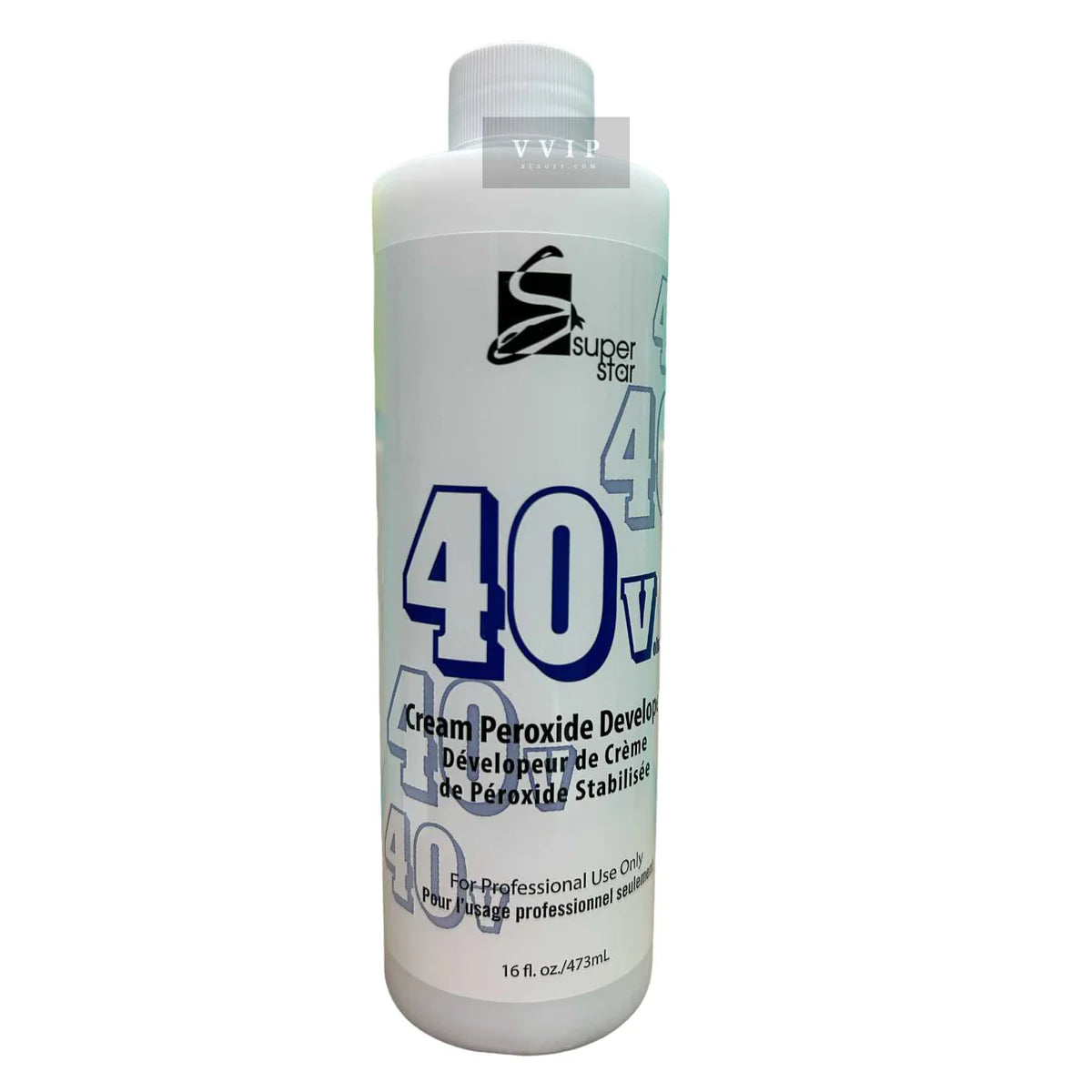 Super Star 40 Volumes Hair Cream Peroxide Developer-8oz