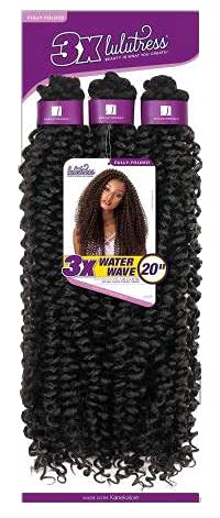 Sensationnel lulutress 3X water wave 20"