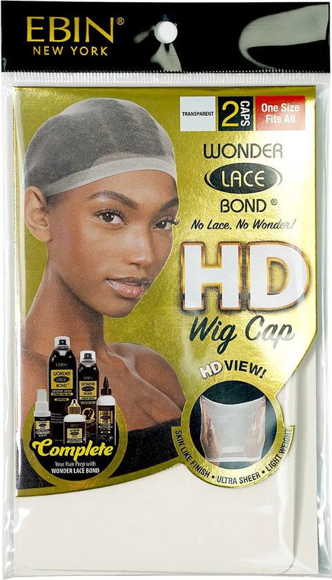 EBIN Wonder Lace Bond Transparent HD Wig Cap