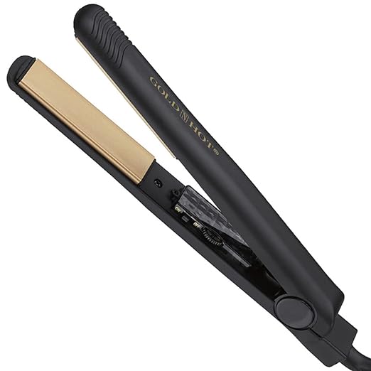 Gold N Hot Professional Ceramic Flat Iron, 1 inch