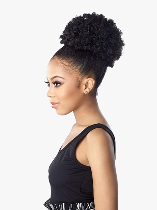 Sensationnel instant pony. Afro Puff large