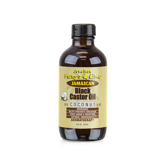 Jamaican mango lime black castor oil. Coconut.