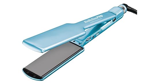 BaByliss PRO Nano Titanium Flat Iron for Maximum Smoothness and Shine