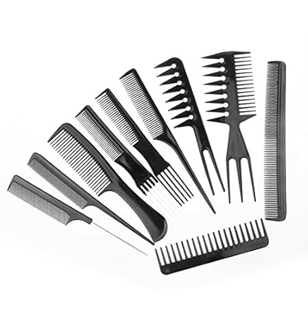 10pcs Professional Hair Styling Comb Set