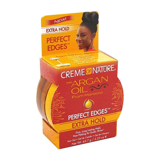 Creme of Nature  W/Argan Oil  perfect edges. 48 hour Extra firm hold