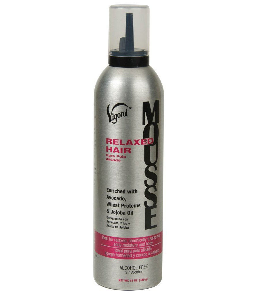 Vigorol Mousse. Relaxed hair 12oz