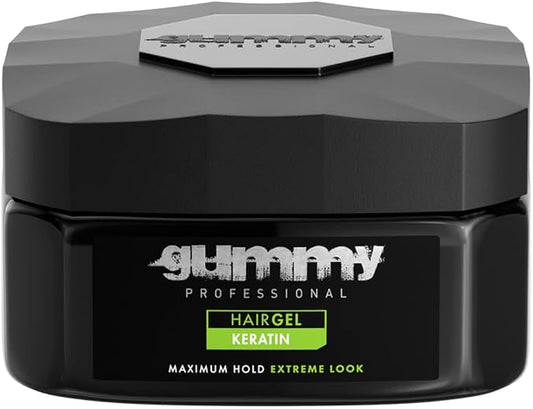 Gummy hair gel