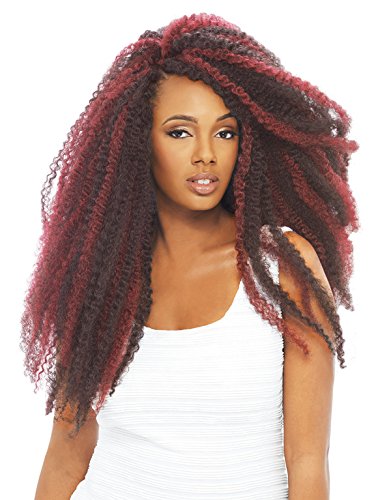 2x afro twist braid-Red