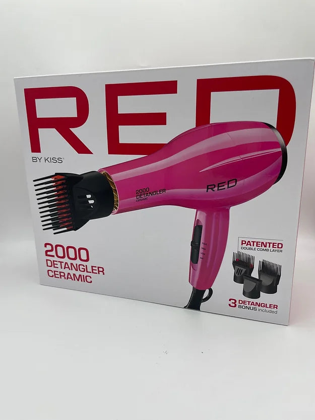 RED Detangler Ceramic Blow Dryer