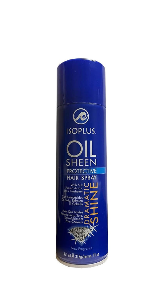 Isoplus oil sheen hair spray