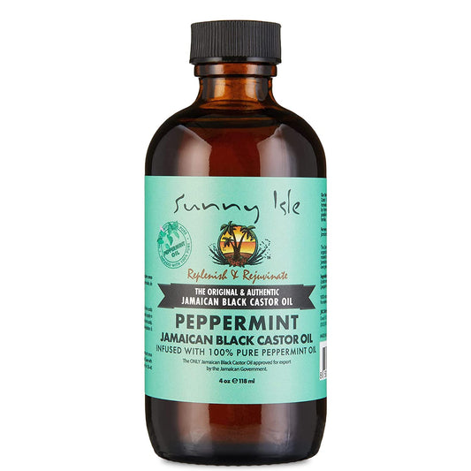 Sunny Isle Castor Jamaican black castor oil peppermint