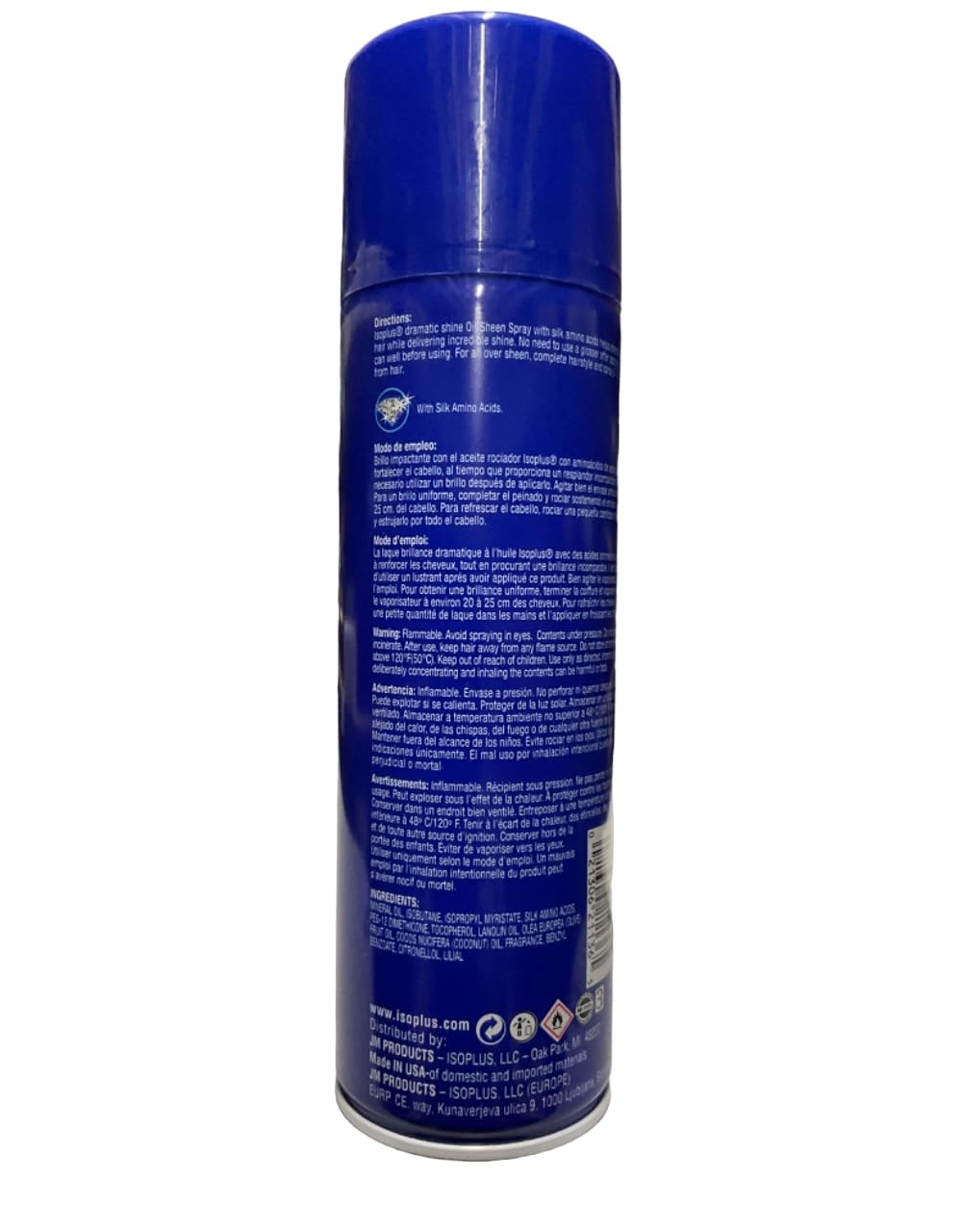 Isoplus Oils Sheen Spray  11 oz