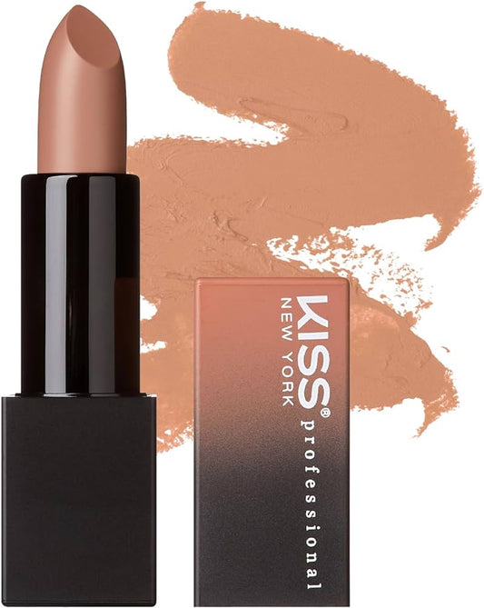 Kiss satin lipstick. Honey glaze. SLS02