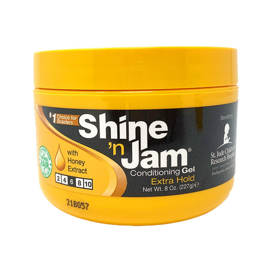 Ampro shine N jam gel. Ex-hold 8oz