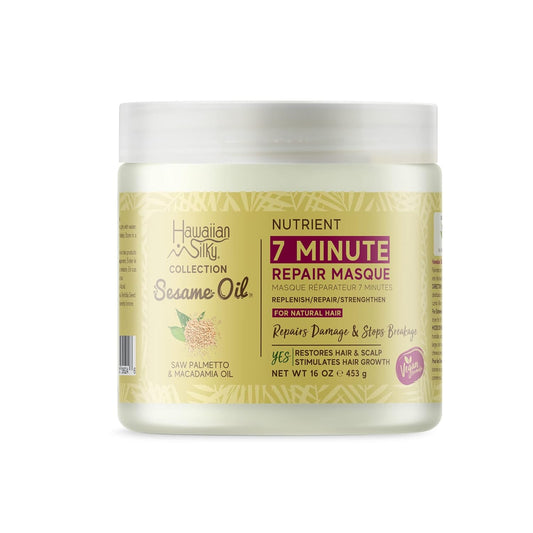 Hawaiian  silk sesame oil 7  minute repair masque