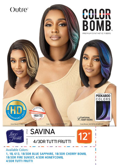 Outre HD Lace Front Wig - ColorBomb - SAVINA