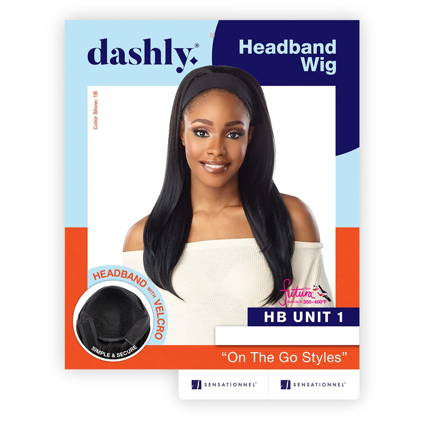 Sensationnel Dashly headband wig. HB UNIT 1