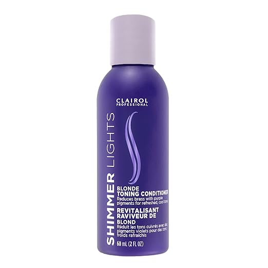 Clairol Professional Shimmer Lights Purple Conditioner, 2 fl. Oz