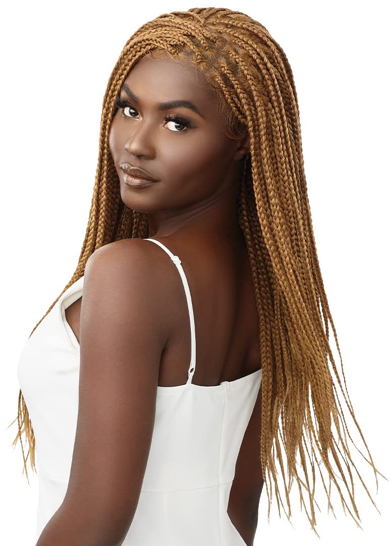 Outre 13x4 Hand Tied Lace Frontal Wig - KNOTLESS SQUARE PART BRAIDS 26"