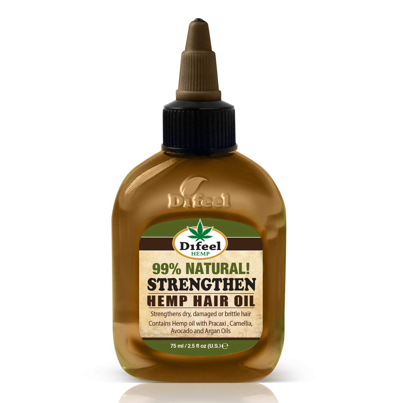 Difeel Hemp Hair Oil 2.5 Oz