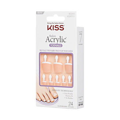 Kiss Acrylic Toenails ksat01