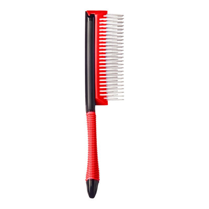 Red by kiss non slip detangling brush. HH45