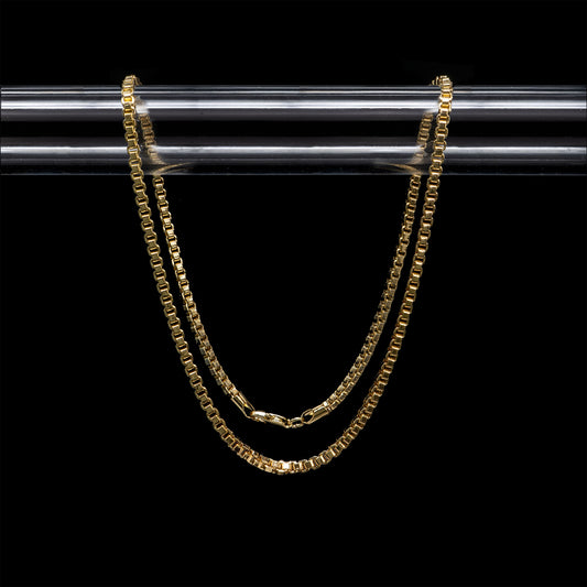 C & L chain necklace gold  3.5mm 20“ . CN70320G