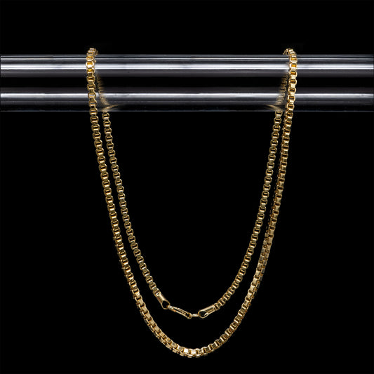 C & L chain necklace 3.5mm gold 24“ CN70324G