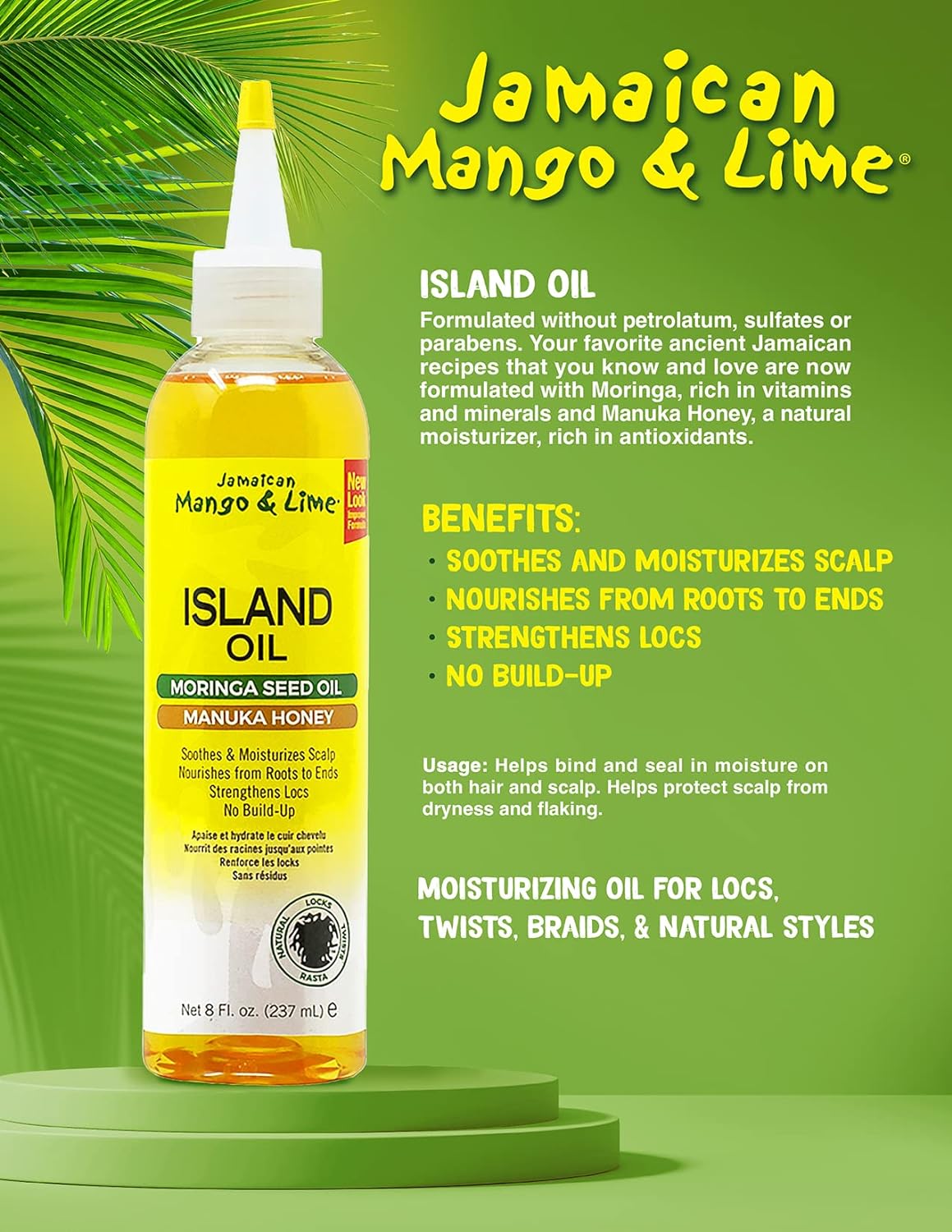 Jamaican mango lime ISLAND OIL