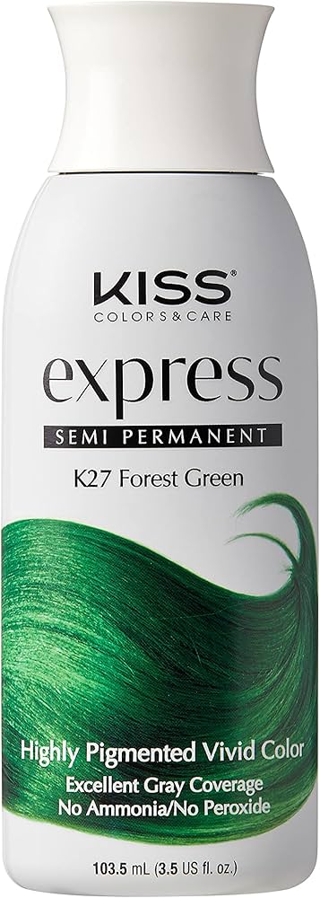 Kiss Express color Forest Green